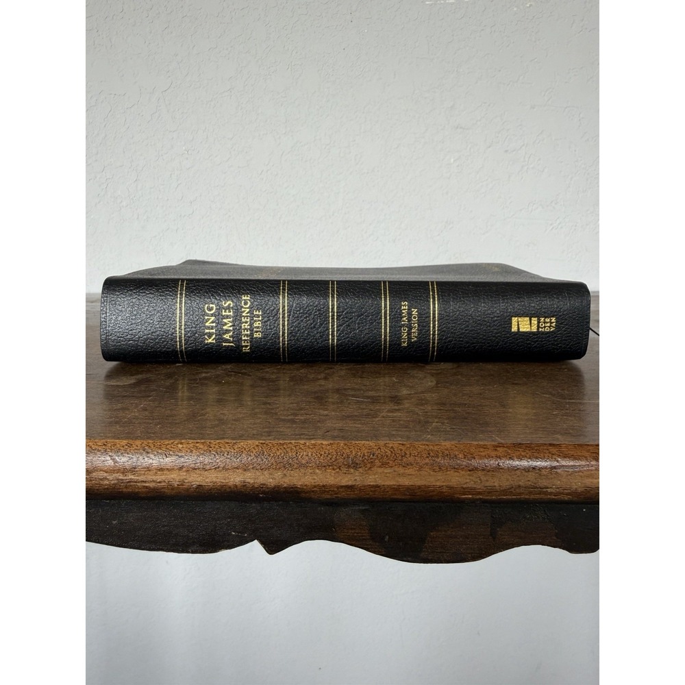 KJV Giant Print Personal Size Reference Bible Bonded‎ Leather Red Letter